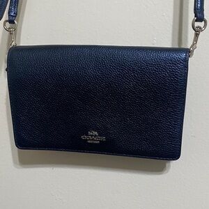 Coach Black Leather Men's Wallet